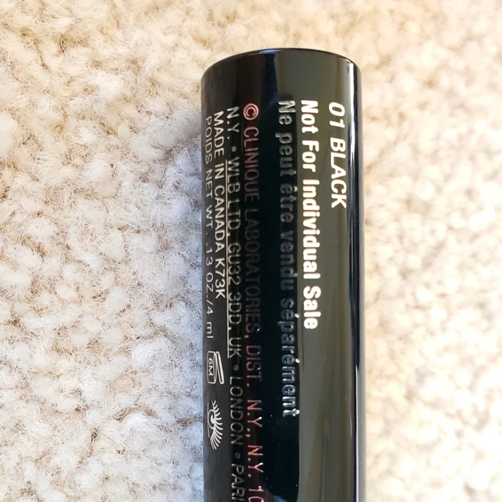 3x Clinique High Impact Mascara Travel Size Black 01